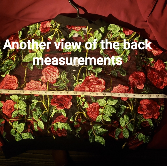 Mesh Bomber Style Jacket - Picture 12 of 12